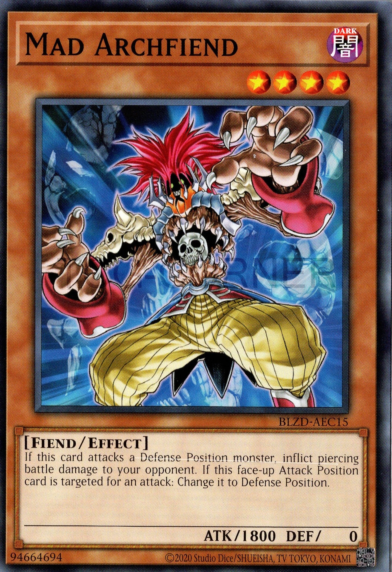BLZD-AEC15 Mad Archfiend (N)