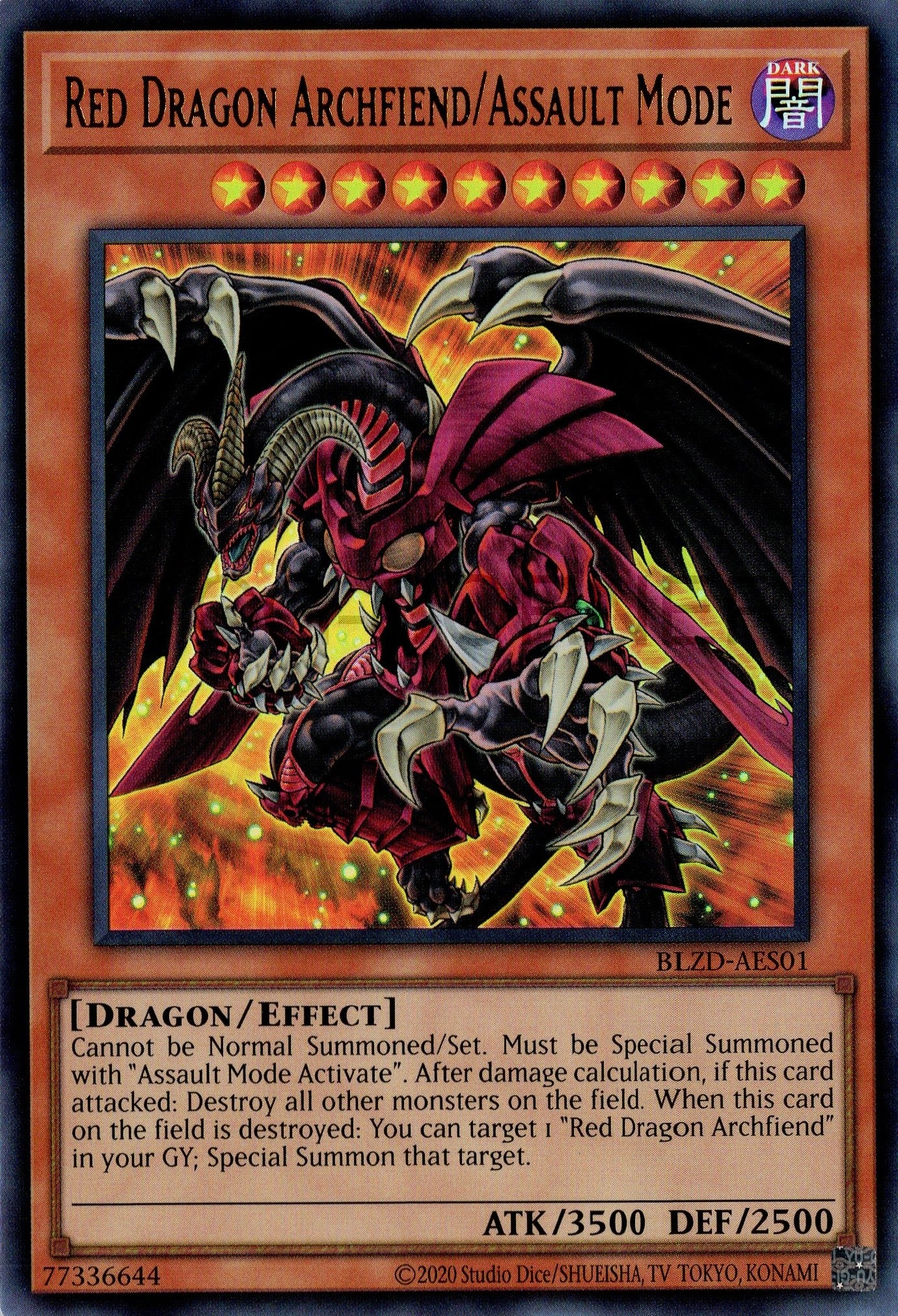 BLZD-AES01 Red Dragon Archfiend/Assault Mode (UR)