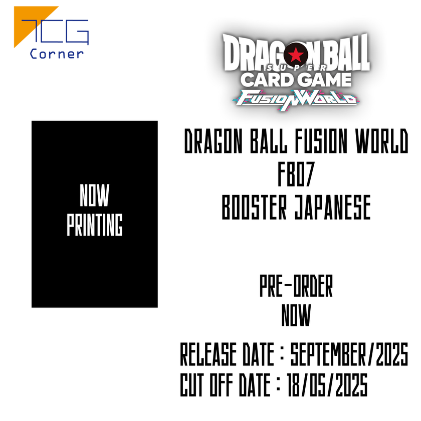 Dragon Ball Fusion World FB07 Booster Japanese Pre-Order