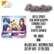Battle Spirits Star Dream Academy! Standard stage! 26RSD12 Starter Japanese Pre-Order