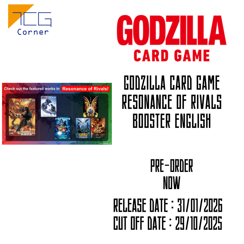 GODZILLA Card Game Resonance of Rivals Booster English Pre-Order