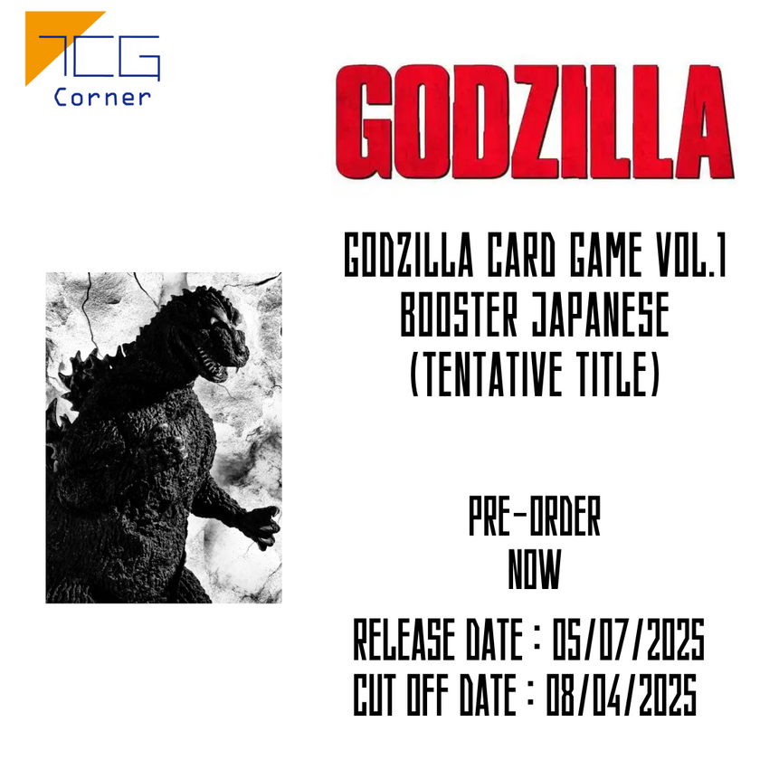 GODZILLA Card Game vol.1 Booster Japanese (Tentative title) Pre-Order