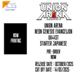 Union Arena Neon Genesis Evangelion UA44ST Starter Japanese Pre-Order