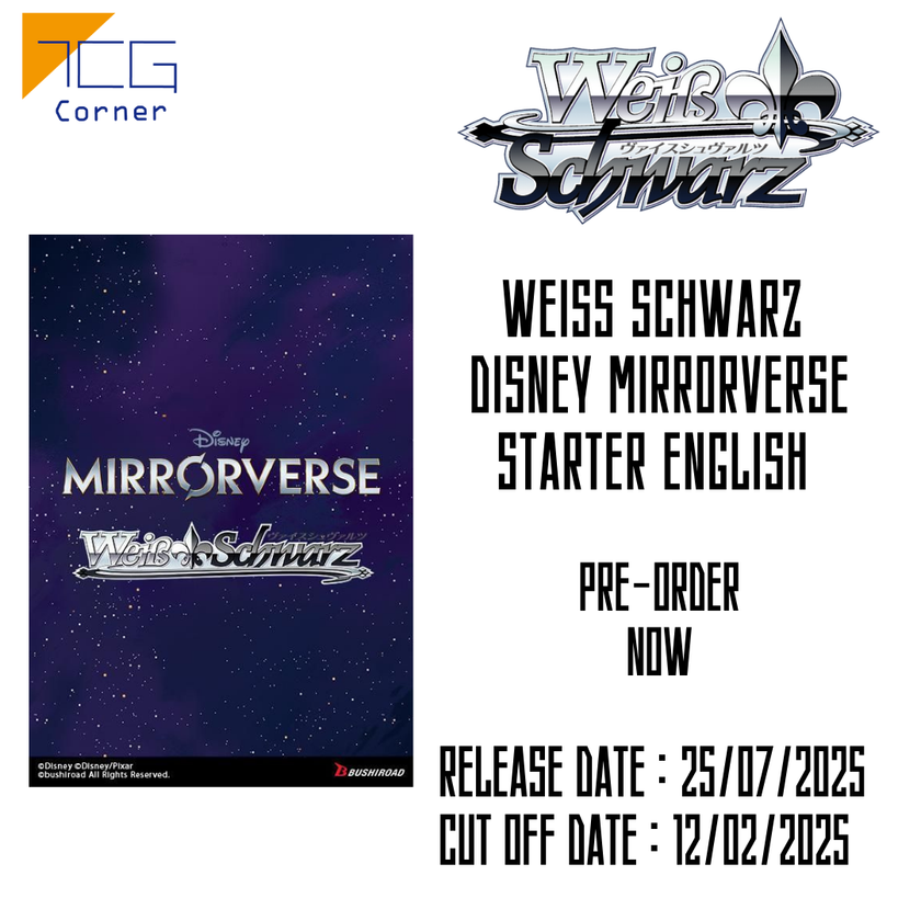 Weiss Schwarz  Disney Mirrorverse Starter English Pre-Order
