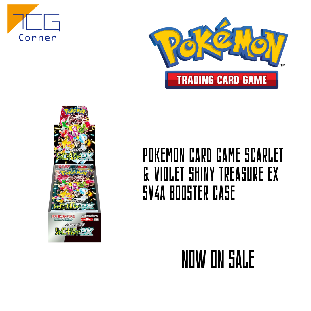 Pokemon Card Game Scarlet & Violet Shiny Treasure ex SV4A Booster Case TCG Corner Pokemon Card Game Scarlet & Violet Shiny Treasure ex SV4A Booster Case TCG Corner