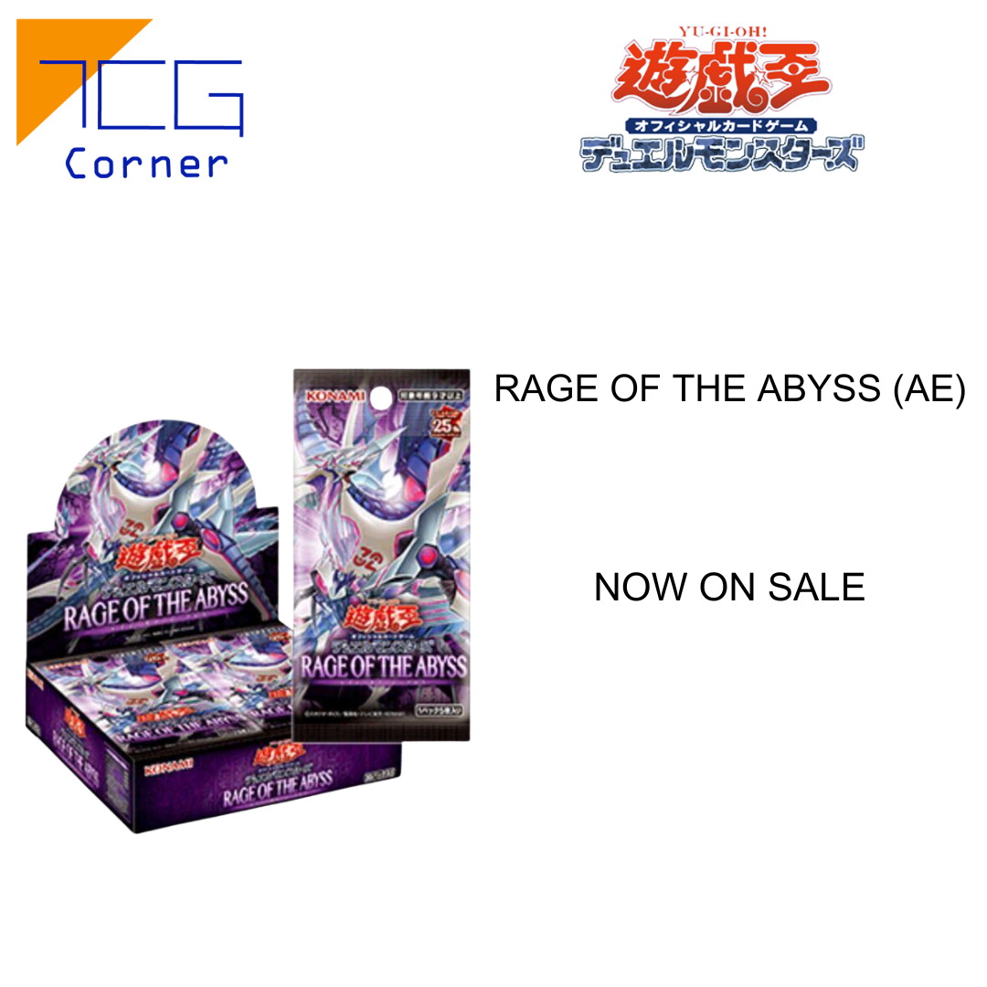 Yu-Gi-Oh! Official Card Game Duel Monsters 1206 RAGE OF THE ABYSS Booster (AE) *Reprint