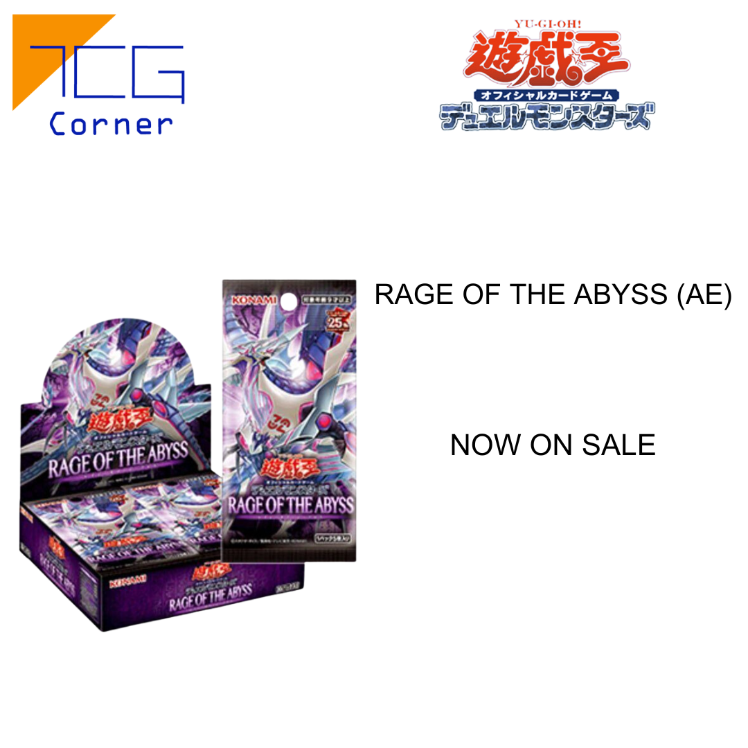 Yu-Gi-Oh! Official Card Game Duel Monsters 1206 RAGE OF THE ABYSS Booster (AE)