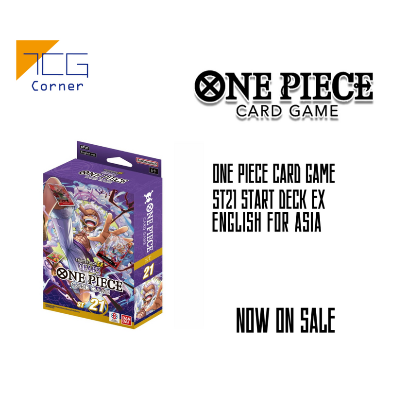 One Piece Card Game ST21 Start Deck EX English For Asia