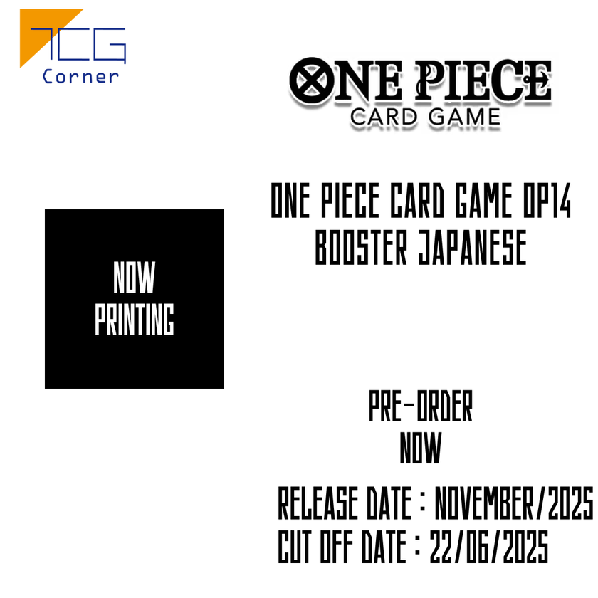 One Piece Card Game op14 Booster Japanese Pre-Order