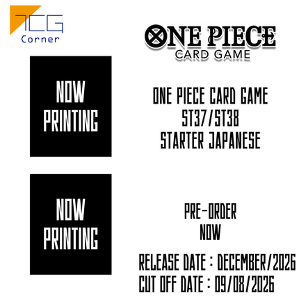 One Piece Card Game ST37/ST38 Starter Japanese Pre-Order