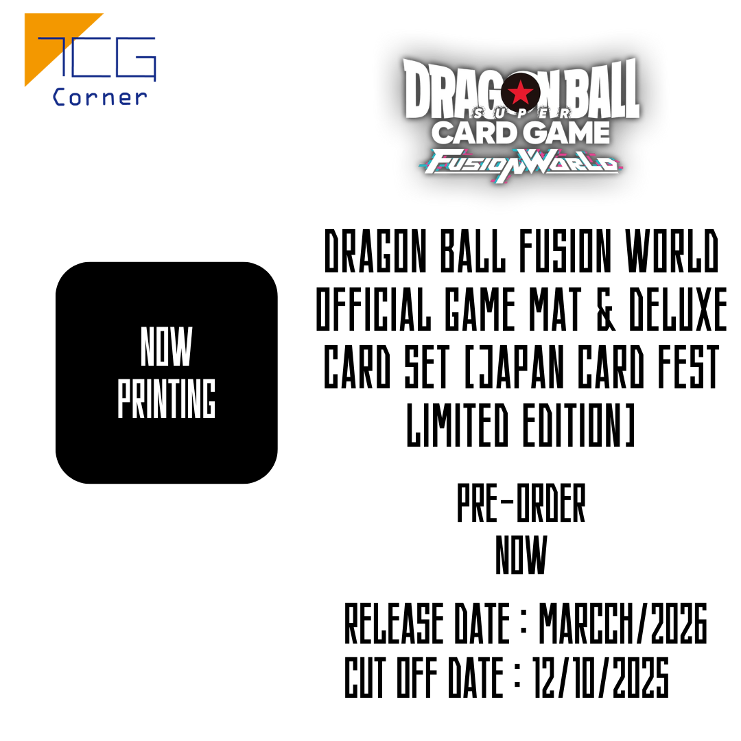 Dragon Ball Fusion World Official Game Mat & Deluxe Card Set [Japan Card Fest Limited Edition] Pre-Order