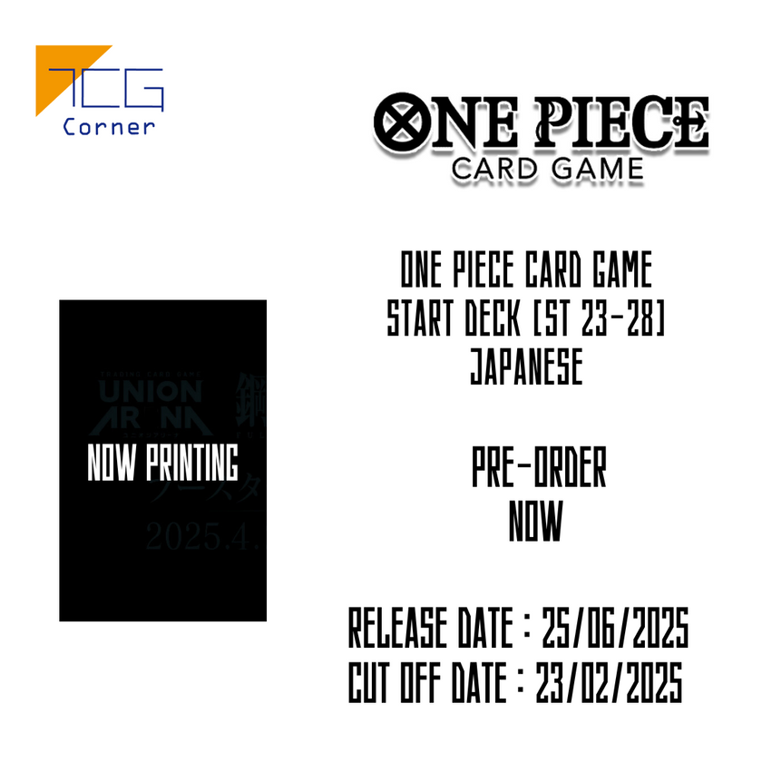 ONE PIECE CARD GAME Start Deck [ST 23-28] Japanese Pre-Order