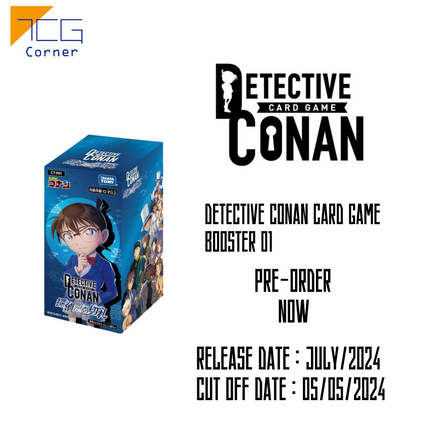 Detective Conan CARD GAME Booster 01 Pre-Order