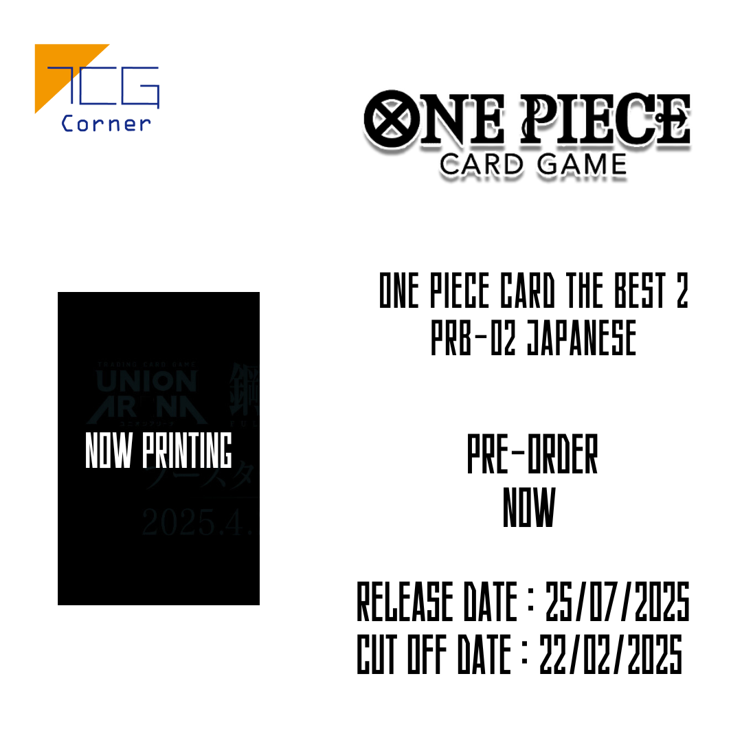 ONE PIECE CARD THE BEST 2 PRB-02 Japanese Pre-Order
