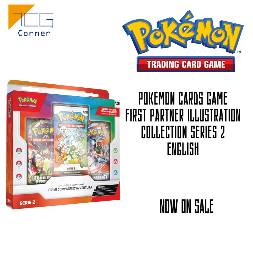 Pokemon Cards Game First Partner Illustration Collection Series 2 English