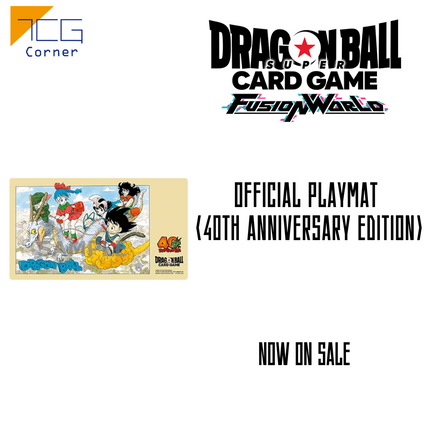 Dragon Ball Fusion World Official playmat <40th anniversary edition>