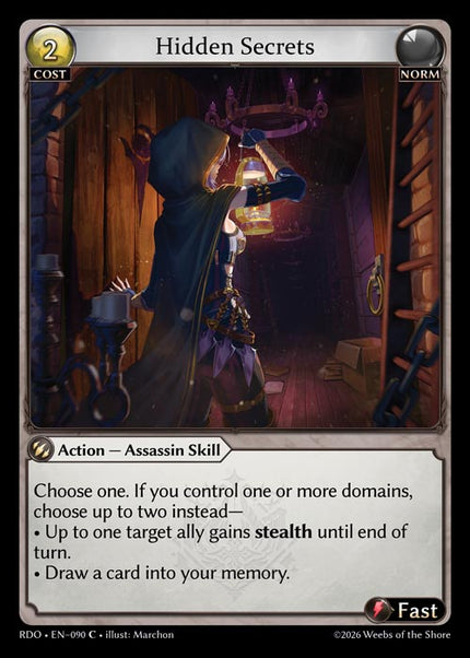 RDO-090 Hidden Secrets (Common)