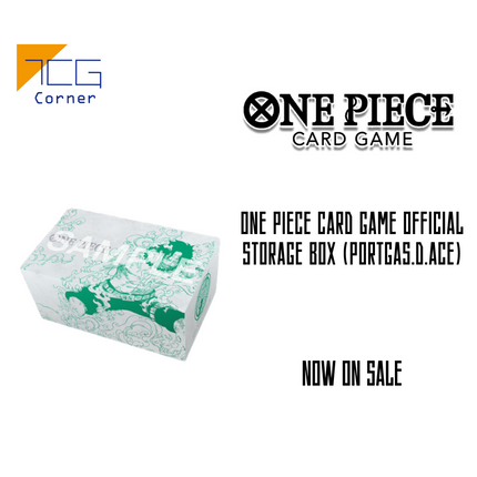 One Piece Card Game OFFICIAL STORAGE BOX (Portgas.D.Ace)