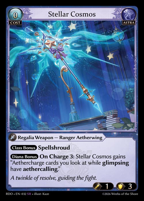 RDO-032 Stellar Cosmos (Super Rare)