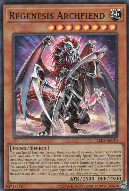 ALIN-AE016 Regenesis Archfiend (SR)