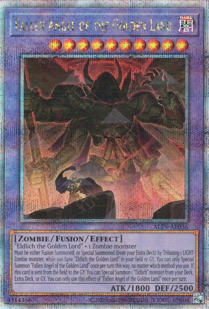 ALIN-AE036 Fallen Angel of the Golden Land (QCSR)