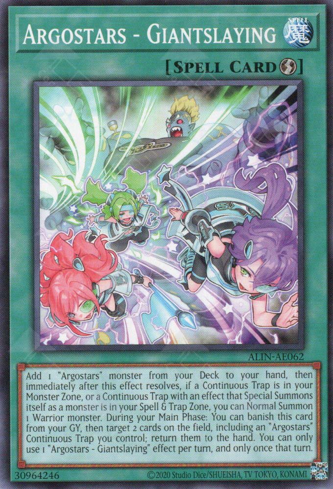 ALIN-AE062 Argostars - Giantslaying (N)
