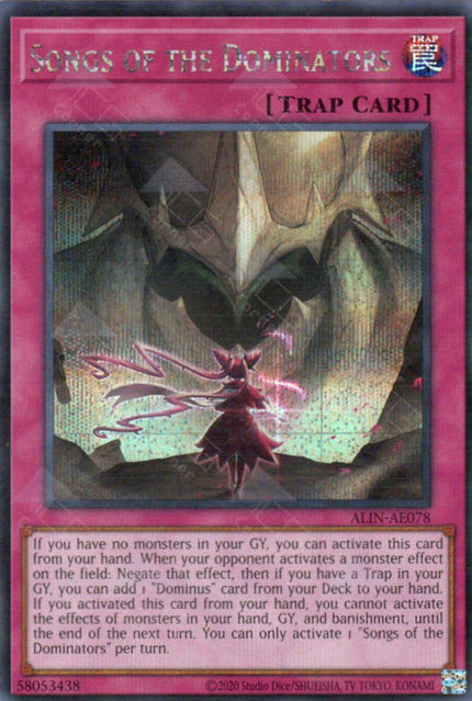 ALIN-AE078 Songs of the Dominators (SER)