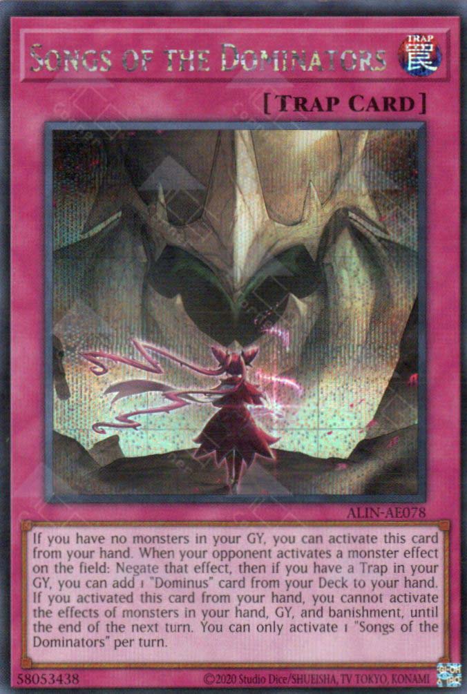 ALIN-AE078 Songs of the Dominators (SER)