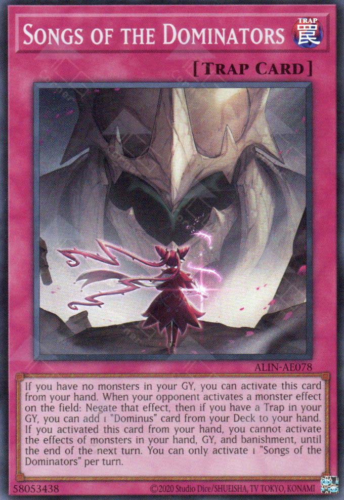 ALIN-AE078 Songs of the Dominators (SR)