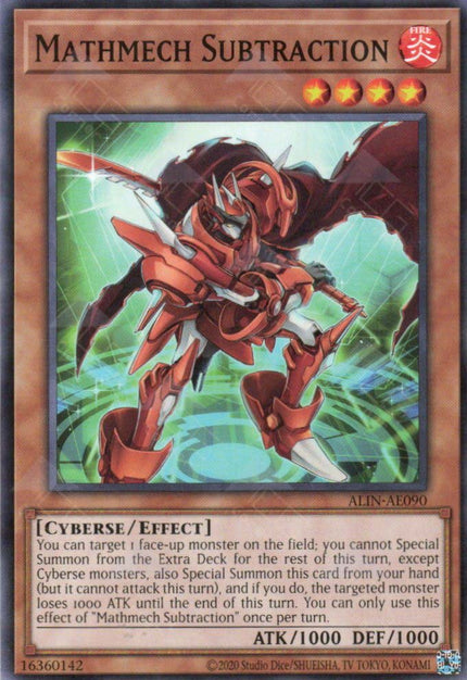 ALIN-AE090 Mathmech Subtraction (N)