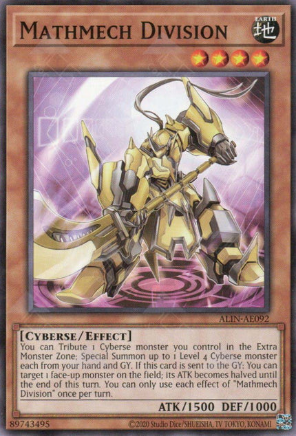 ALIN-AE092 Mathmech Division (N)