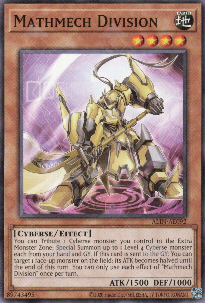 ALIN-AE092 Mathmech Division (N)