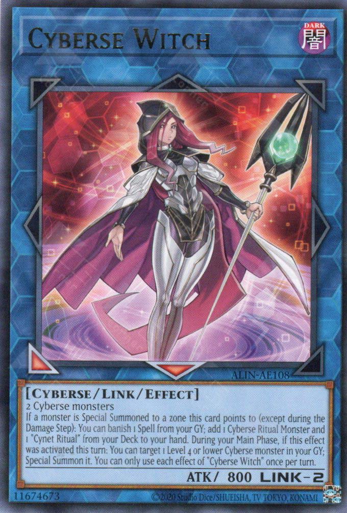 ALIN-AE108 Cyberse Witch (R)
