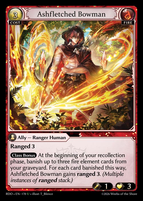 RDO-170 Ashfletched Bowman (Uncommon)