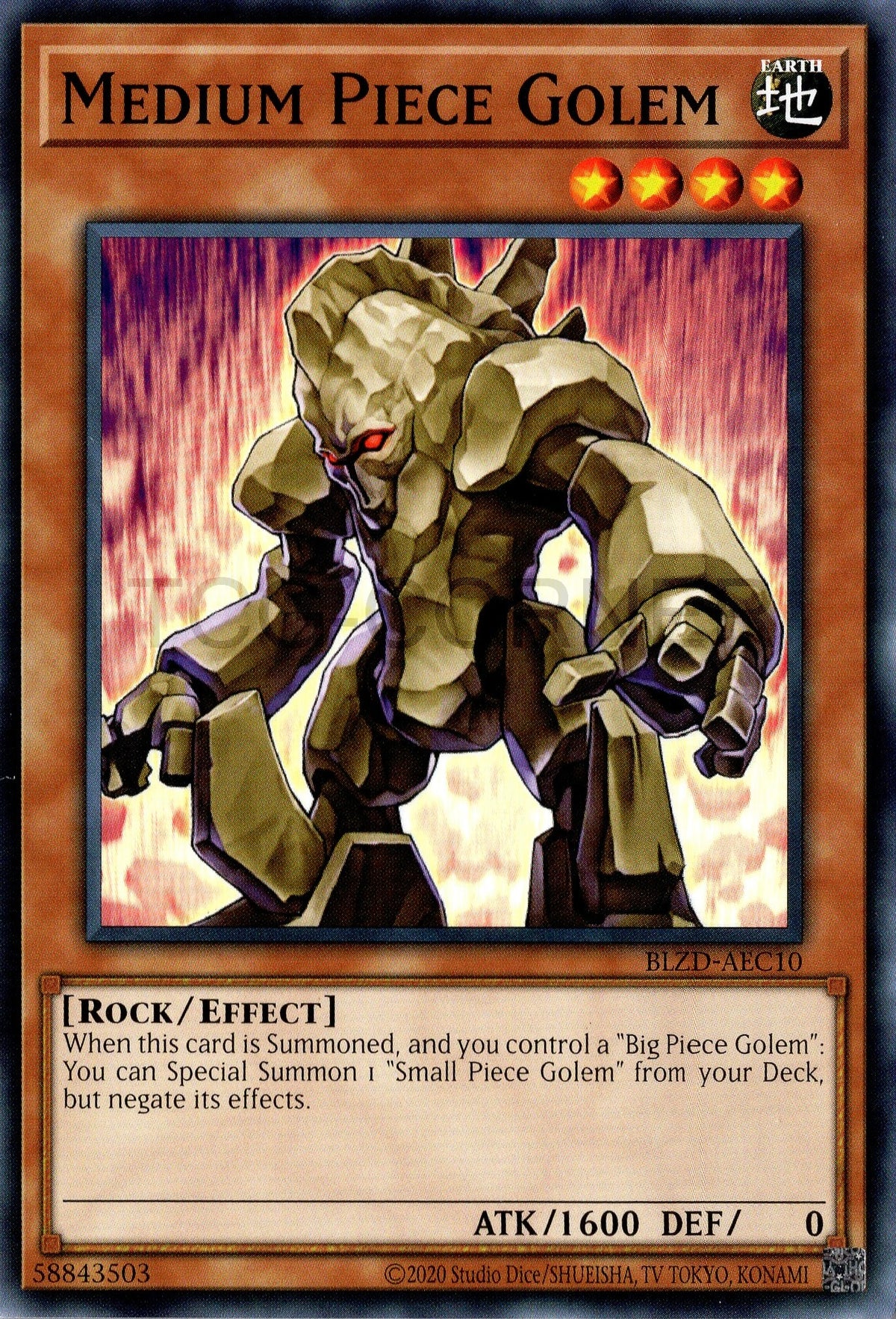 BLZD-AEC10 Medium Piece Golem (N)