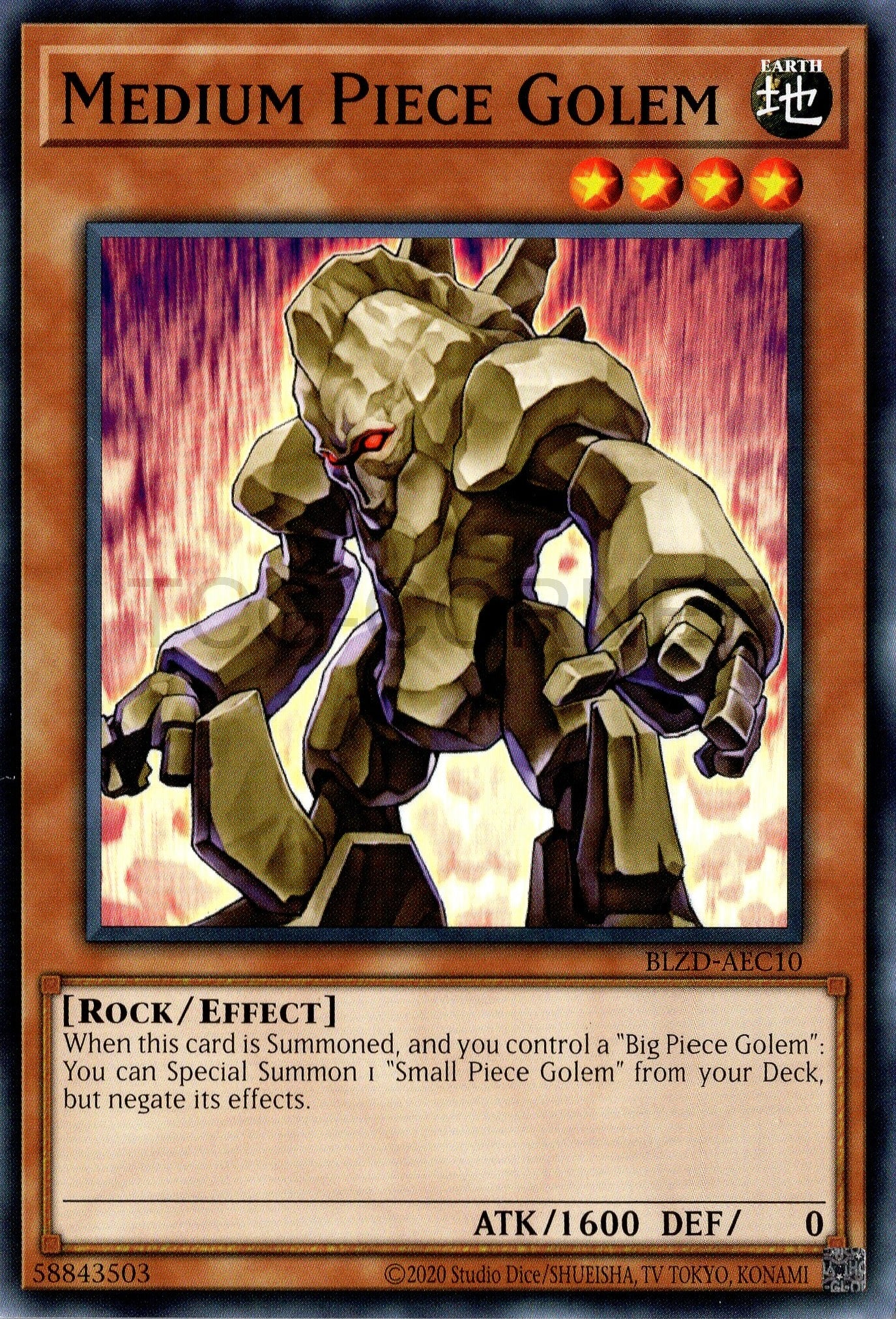 BLZD-AEC10 Medium Piece Golem (N)