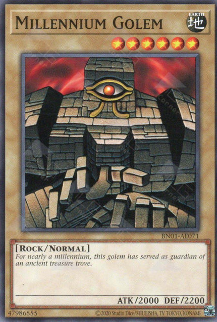 BN01-AE071 Millennium Golem (N)