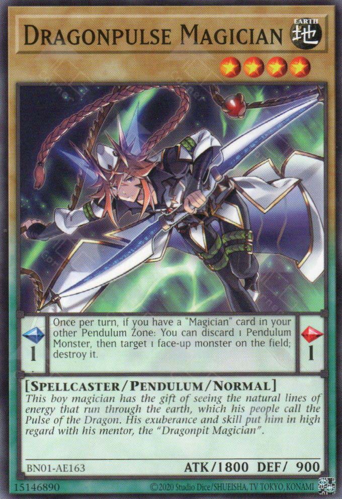 BN01-AE163 Dragonpulse Magician (N)