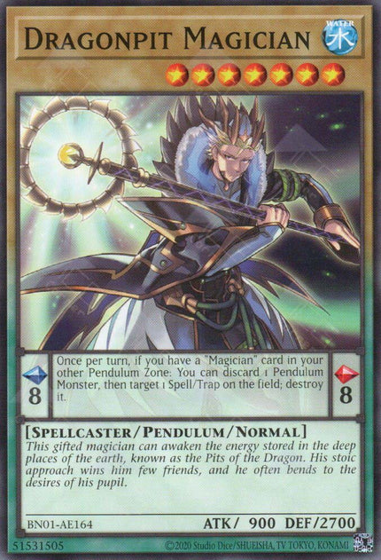 BN01-AE164 Dragonpit Magician (N)