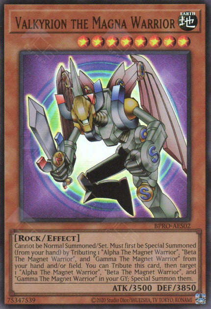 BPRO-AES02 Valkyrion the Magna Warrior (UR)