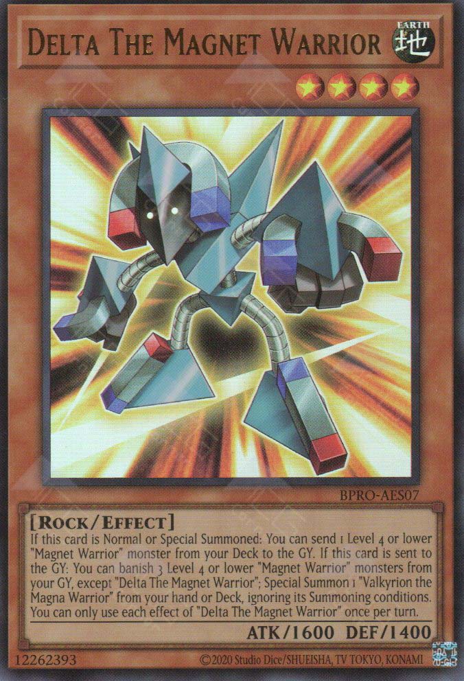 BPRO-AES07 Delta The Magnet Warrior (UR)