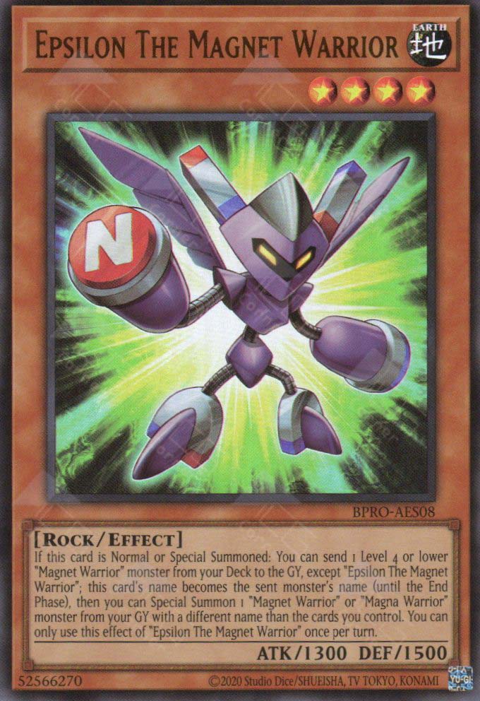 BPRO-AES08 Epsilon The Magnet Warrior (UR)