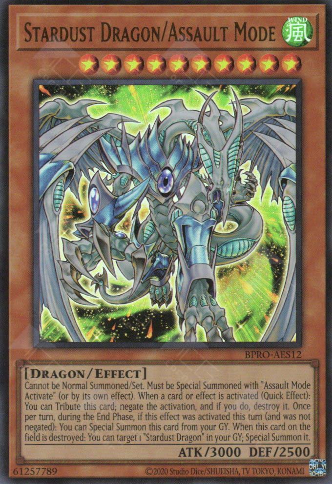 BPRO-AES12 Stardust Dragon/Assault Mode (UR)