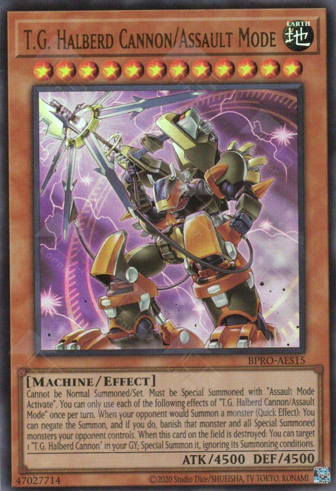 BPRO-AES15 T.G. Halberd Cannon/Assault Mode (UR)
