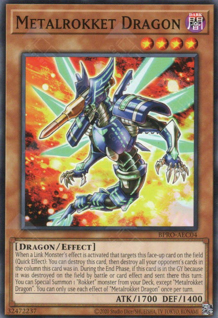 BPRO-AEC04 Metalrokket Dragon (N)