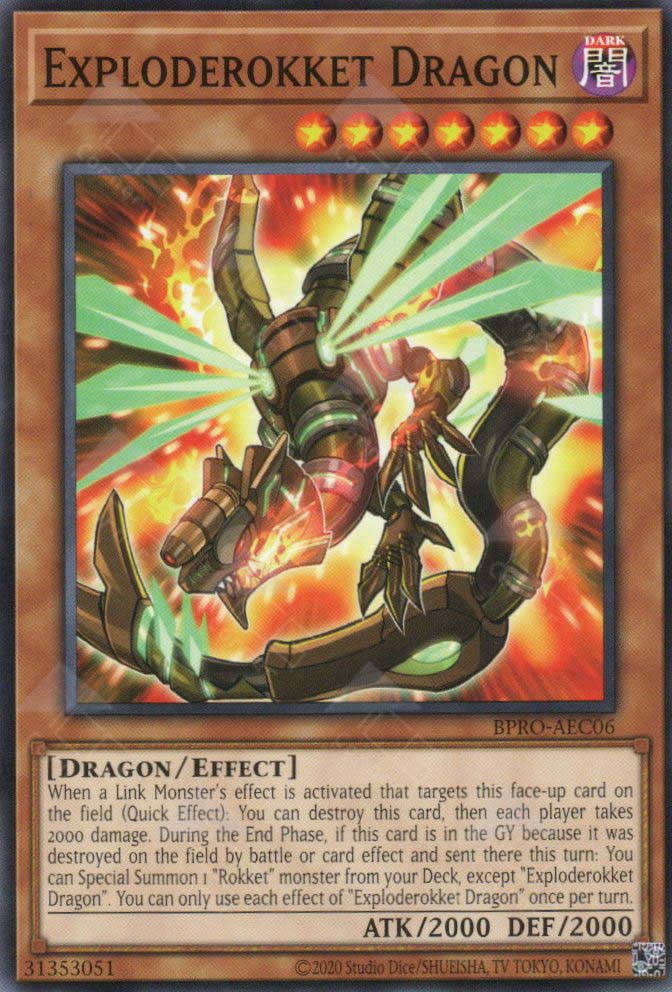BPRO-AEC06 Exploderokket Dragon (N)