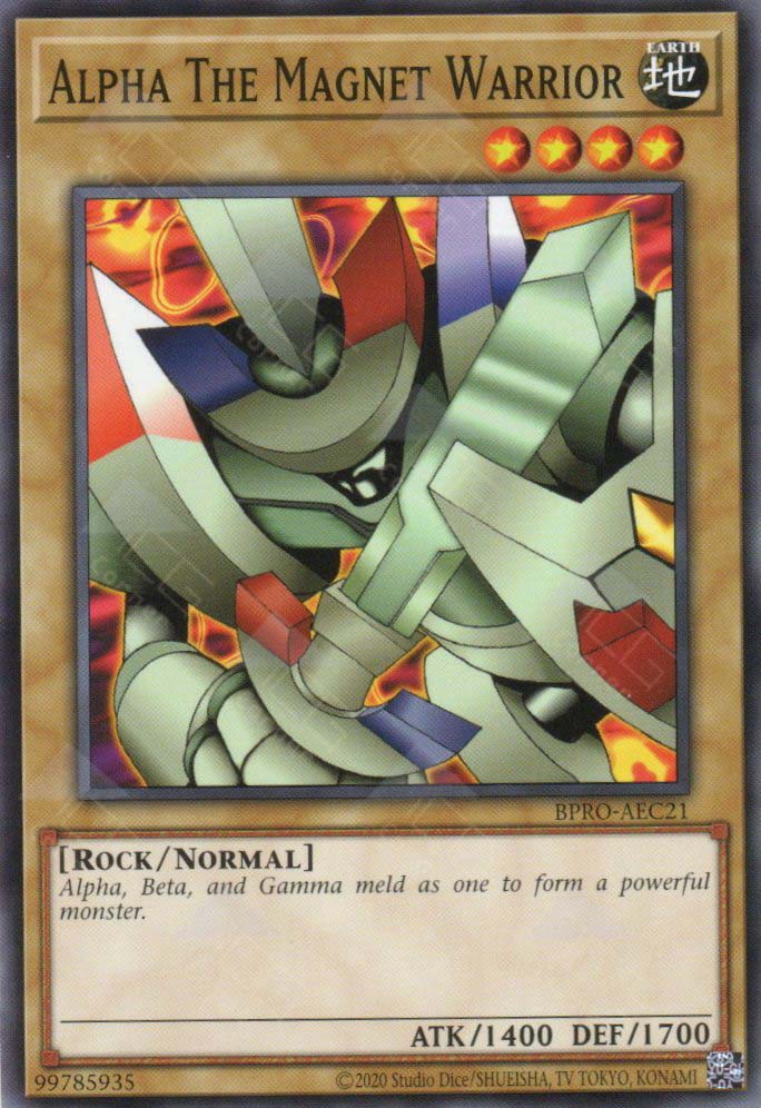 BPRO-AEC21 Alpha The Magnet Warrior (N)