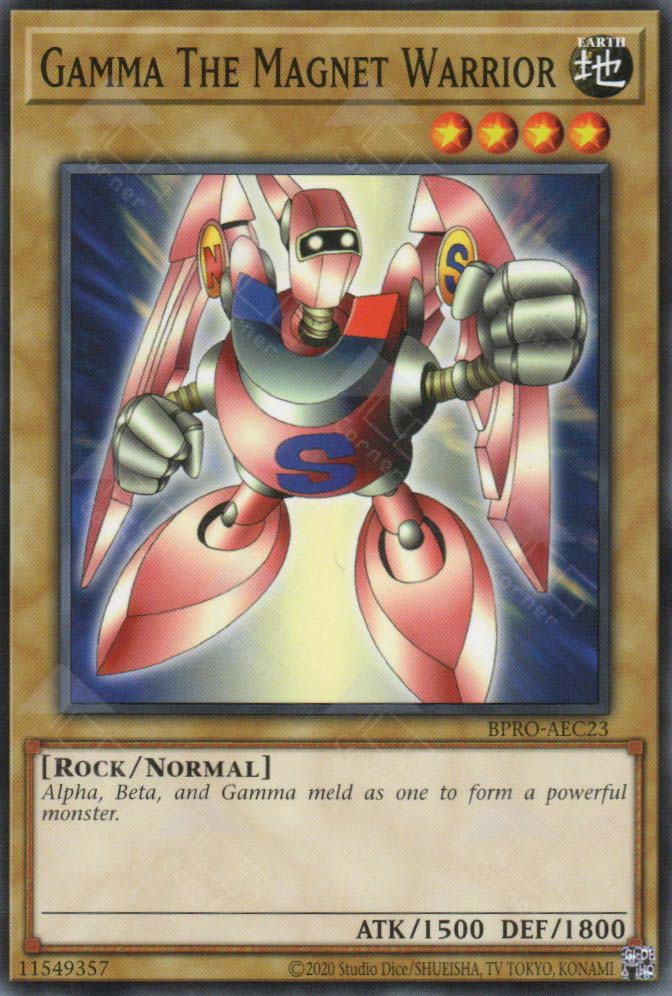 BPRO-AEC23 Gamma The Magnet Warrior (N)