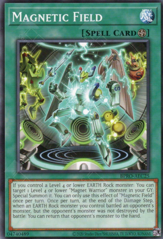 BPRO-AEC25 Magnetic Field (N)