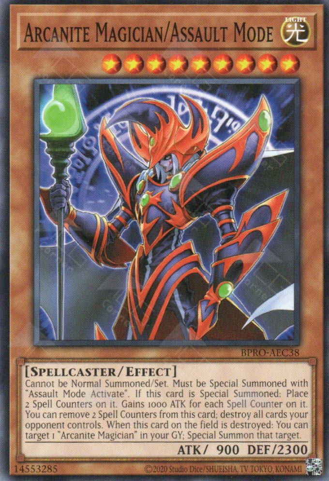 BPRO-AEC38 Arcanite Magician/Assault Mode (N)